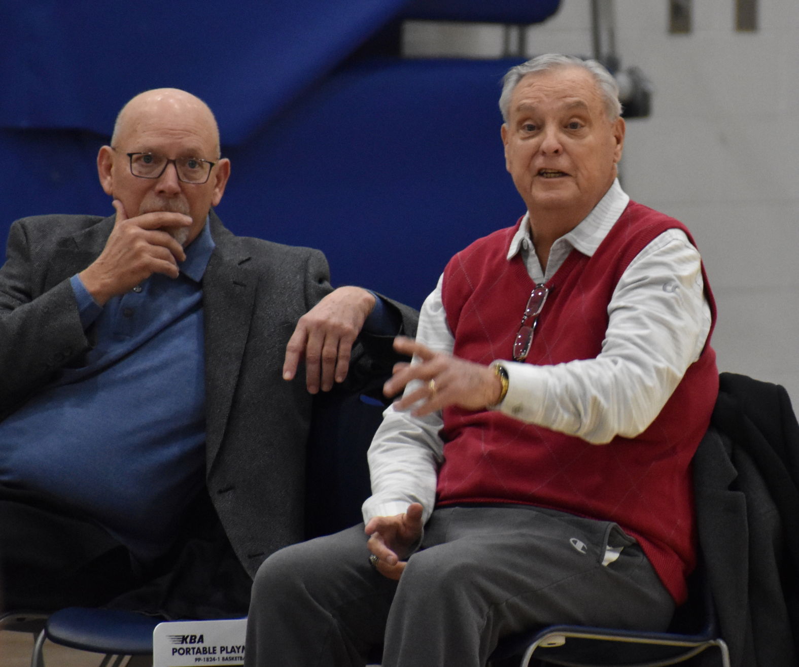 IRHS girls' basketball coach Pat McCrea